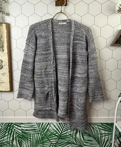 Marine layer Gray Open Front Knit Catalina Long Cardigan - Size - XS - Image 1