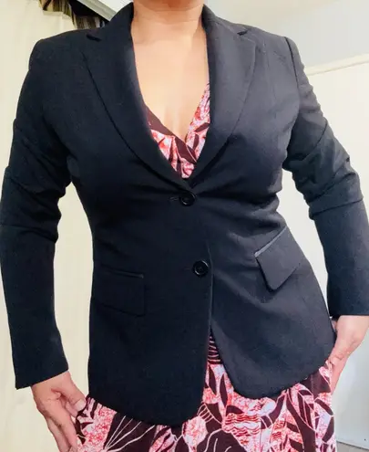 Avenue 7th Suiting Collection New York & Company Women Black Suit Jacket Size 6