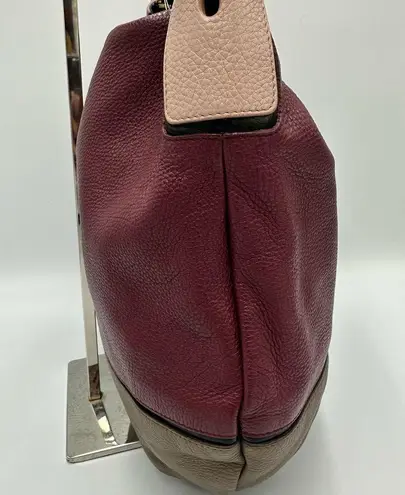 Furla Hobo Bicolor Leather Shoulder Bag