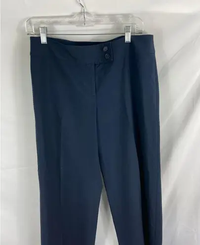 Loft  Marisa Navy Blue Wide Leg Dress Pants Size 6