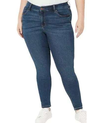 Lane Bryant  Signature Skinny Blue Jeans Women’s Plus Size 16S Stretchy Versatile