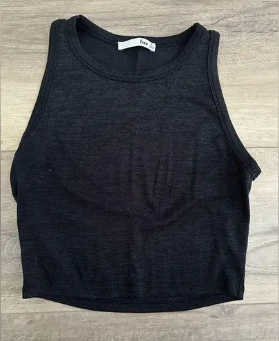 Wilfred Free Black Cropped Tank