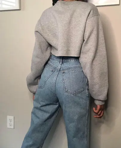 2Pac & Jada Crop Sweater Size Small Gray