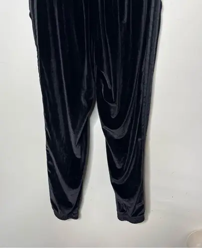 Sweaty Betty  Black Velvet Sweatpants Joggers track pants sz XS