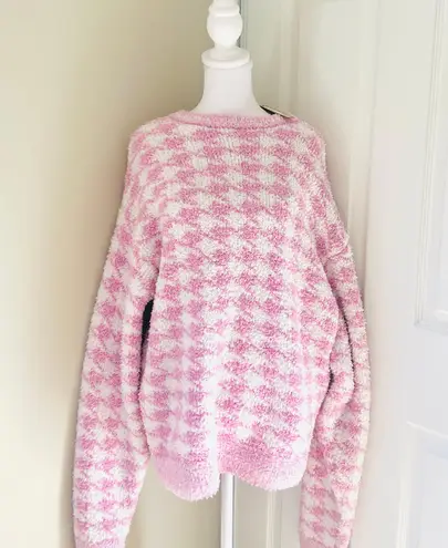 SKIMS NWT  Pink Cozy Sweater