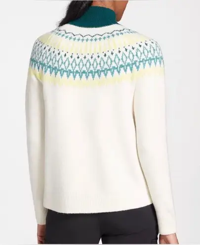 Alpine Design Women's Dawn Calm Fair
Isle Mock Neck Sweater