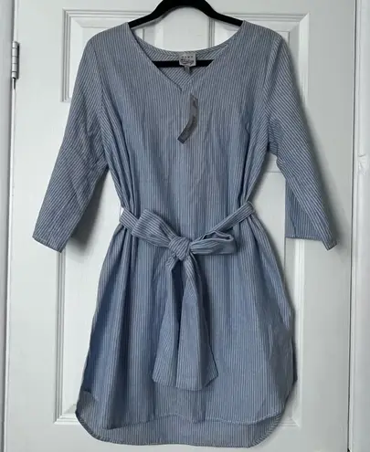 Como vintage Pinstripe Shift Dress - Size M - NWT