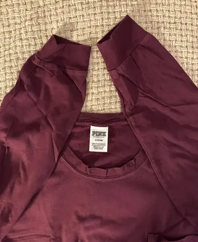 Victoria's Secret PINK Burgundy Sweatshirt