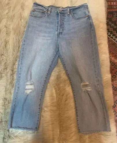 Levi's  Wedgie Destructed Straight Jeans 31