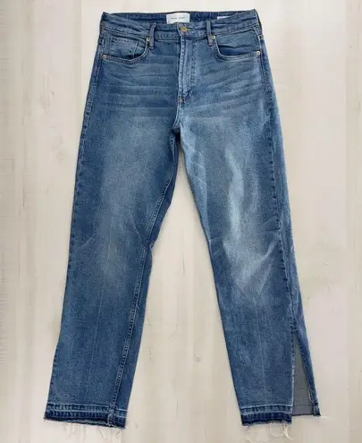 Dear John  Jodi straight raw hem high rise jeans 27 blue sexy