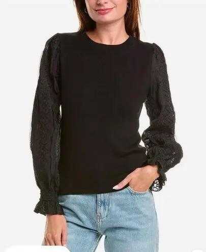 FATE. Women’s Black long sleeved top blouse Size Large