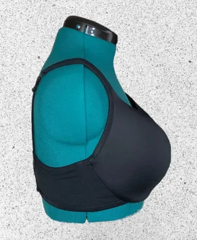 Cacique Black Satin Full Coverage Underwire 40DDD Bra