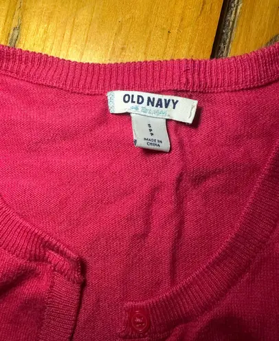 Old Navy Hot Pink Sweater