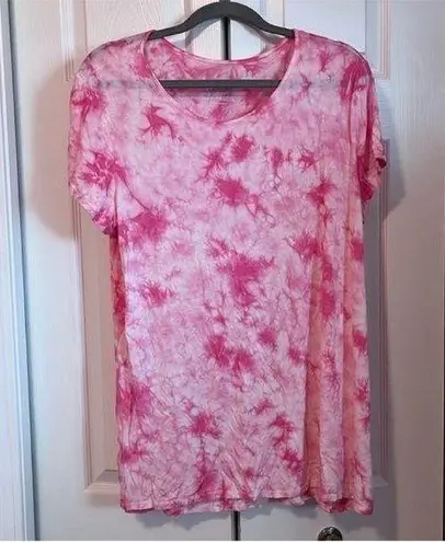 Justice Pink Tie-Dye Women's Top