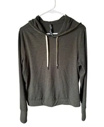 Zobha Women's Green Full Zip Hoodie Standard Size M Lightweight Casual Fall - Image 1