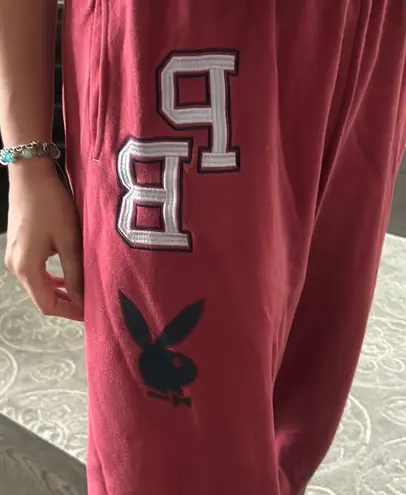 PacSun Playboy Sweatpants Red