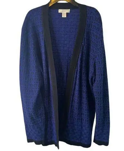 cj banks  Open Front Chunky Knit Cardigan Plus‎ Size 1X