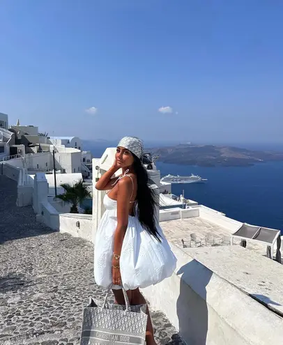 ZARA dress mini crochet balloon embroidered white boho vacation casual summer