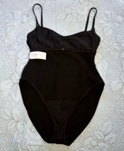 Oscar de la Renta Rare Vntg Circa 90’s Black w/White Bow One Piece Suit Sz 14 💛