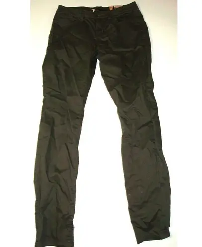 prAna New NWT Womens 6 Kayla Jeans Denim Dark Green Evergreen Stretch 28 X 32