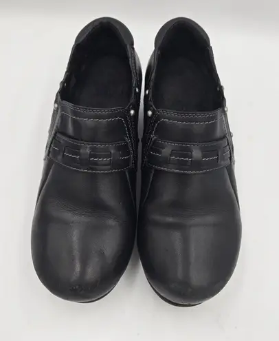 Abeo 24/7 Carina Slip On Slip Resistant Shoes Black Women's Size 7.5 Work Clogs