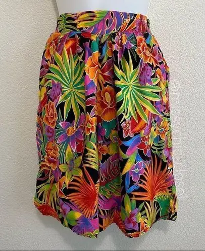 Marilyn Monroe Floral Vintage Wide Leg High-Waisted Shorts, Sz Small