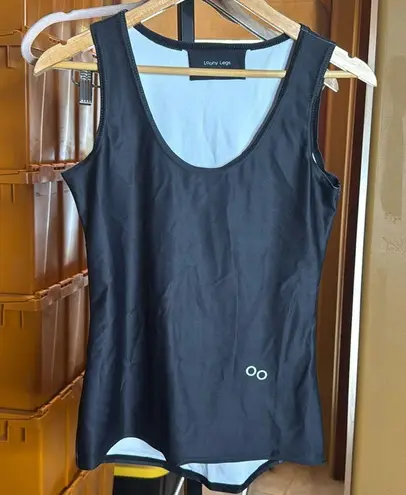 Loony Legs Monochrome Flex Vest in Black Size M