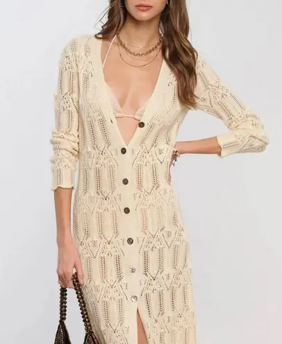 Heartloom Frances duster in Ivory NWT