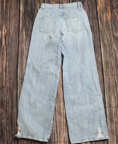 PacSun Playboy By  - Eco Super Distressed High Waisted Baggy Jeans - Size 25‎