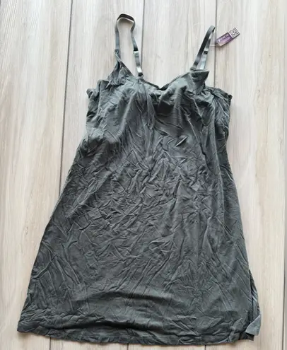 Adore Me  The Suzie Slip Grey Medium NWT IN PACKAGE thumbnail 1