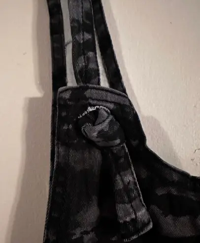 Tinseltown Womens Juniors Skirtall Tie Dye Knot Skirt Overalls