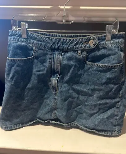 jean skirt Size 12