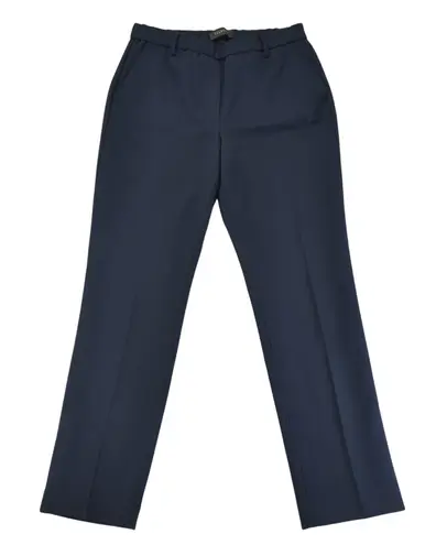 Talbots  Cambridge Pant Navy Blue Flat Front Stretch Women Size 8 Office Corpcore - Image 1