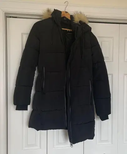 ZARA Black Puffer Coat