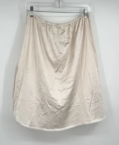 VTG Half Slip Lace Trim Rockabilly Pinup Sexy