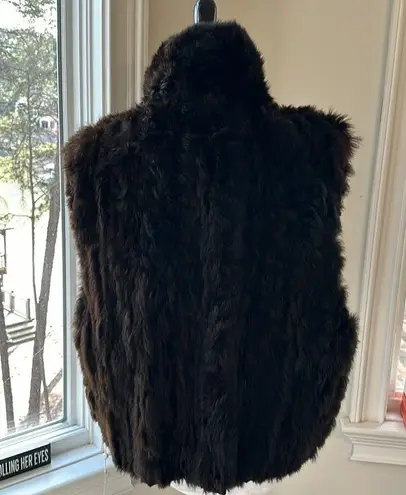 Andrew Marc Vintage Marc by Leather Jacket, lined w/genuine removable mink vest