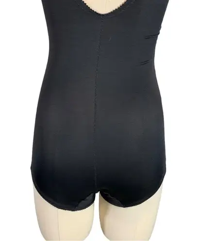 Vintage Subtract lace Teddy Shapewear Bodysuit Lingerie Size 34B