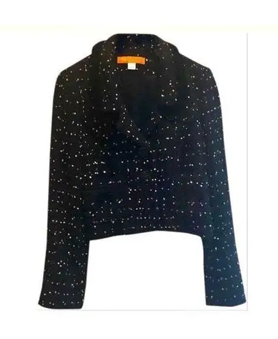 Cynthia Steffe black waist length jacket XSP