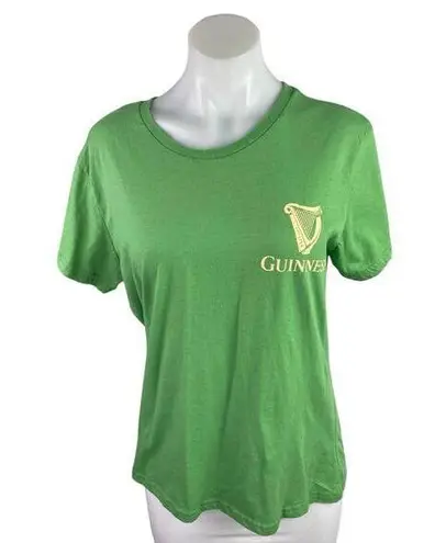 Green Good Time For A Guinness Short Sleeve Graphic Tee T-Shirt Top M
