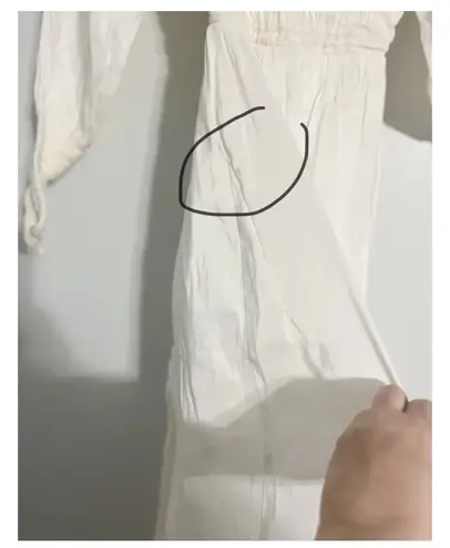 ALLSAINTS Lary Off Shoulder Balloon Sleeve Boho Midi Dress