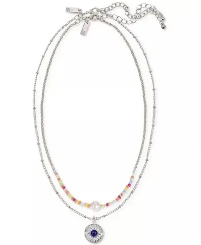 INC NEW WITH BOX International Concepts Mixed Bead & Evil Eye Pendant Necklaces