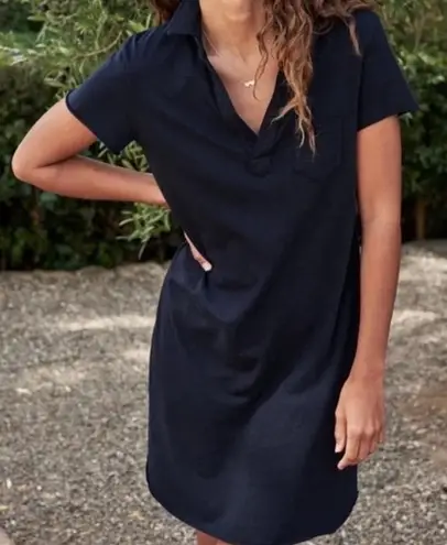 Frank & Eileen Women's Lauren Polo Black Size Large Dress Classic Clean Beauty