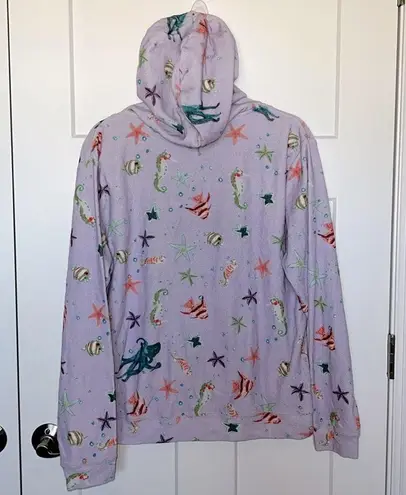 Hill House NWT  Allie Zip-Up - Sea Creatures