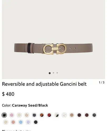 Salvatore Ferragamo Ferragamo Belt