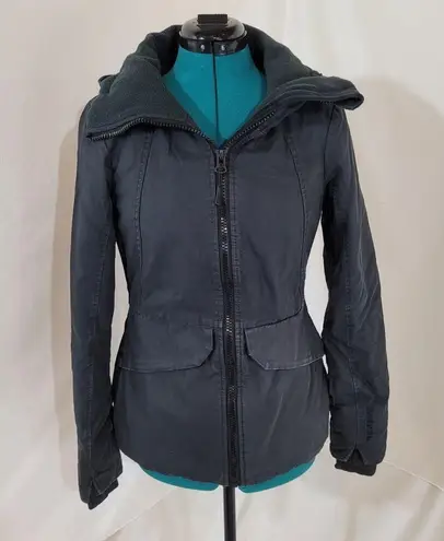 Bench  Black Fleece Lined Winter Coat - Size 4