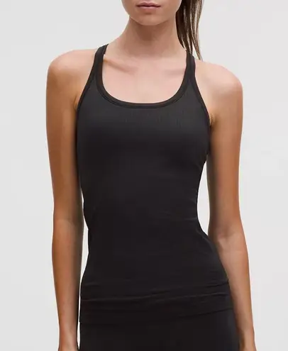 Lululemon Athletica Ebb to Street Tank Top Light Support B/C Cup in Black sz. 10