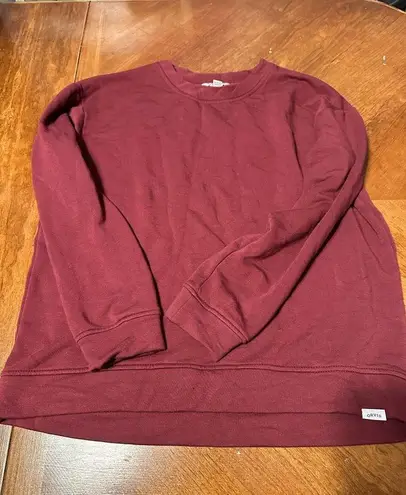 Orvis  Pullover “Classic Collection” NWOT Burgundy