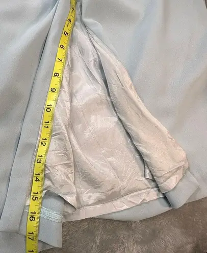 Donna Morgan Petites Women's Vintage Embroidered Formal Dress in Blue Size 10