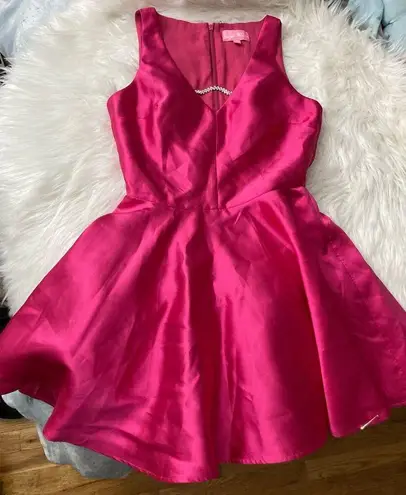 Sugar Thrillz Dollskill Small magenta barbie pink dress sparkling diamond detail
