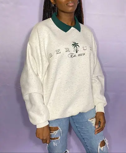 Bermuda Vtg College House  crewneck sweatshirt